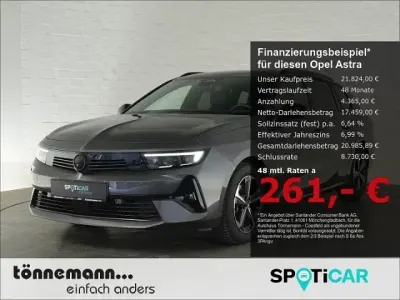 Gebraucht Opel Astra 131 PS (96 kW) 2024 Vulkan grau Kleinwagen
