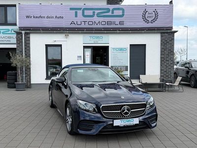 Usata Mercedes E400 AMG 340 CV (250 kW) 2020 Blu Cabrio