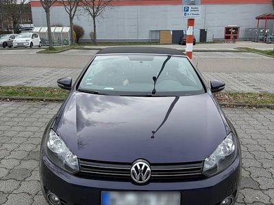 Gebraucht VW Golf Cabriolet 105 PS (77 kW) 2012 Violet Cabrio