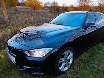 gebraucht BMW 318 318 d Automatik Leder Sport Line Xenon