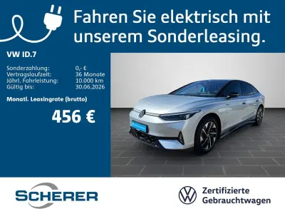 Brugt VW ID.7 GTX 250 kW (340 HK) 2025 Sort Sedan