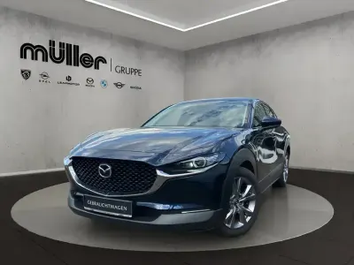 Gebraucht Mazda CX-30 Selection 122 PS (89 kW) 2021 Blau SUV