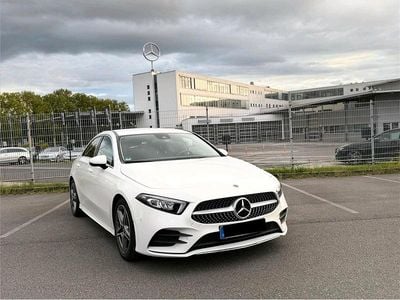 Usata Mercedes A200 AMG line 163 CV (119 kW) 2020 Bianco Berlina