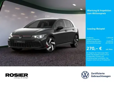 Gebraucht VW Golf VIII GTI 245 PS (180 kW) 2024 Schwarz / grenadillschwarz Limousine