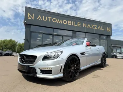 Gebraucht Mercedes SLK55 AMG AMG 421 PS (309 kW) 2013 Silber Cabrio