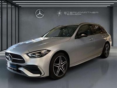 Silber Gebraucht 2024 Mercedes C300e AMG Limousine | 43.870 € (Guter Preis)