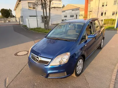 Gebraucht Opel Zafira 105 PS (77 kW) 2006 Blau Van / Kleinbus