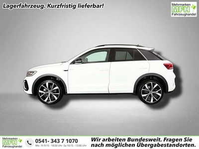 Neu VW T-Roc R-line 150 PS (110 kW) 2025 Pure white SUV
