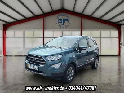 Gebraucht Ford Ecosport Titanium 125 PS (91 kW) 2019 Zyanblau SUV