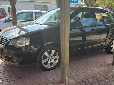 Gebraucht VW Polo 80 PS (58 kW) 2007 Schwarz Kleinwagen
