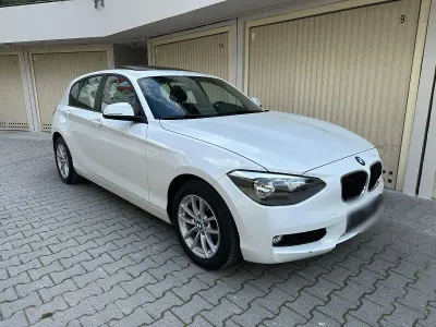Gebraucht BMW 114 102 PS (75 kW) 2014 Weiß Kleinwagen