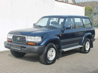 Gebraucht Toyota Land Cruiser 170 PS (125 kW) 1995 Blau SUV