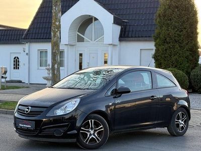 Gebraucht Opel Corsa Edition 80 PS (58 kW) 2008 Schwarz Kleinwagen