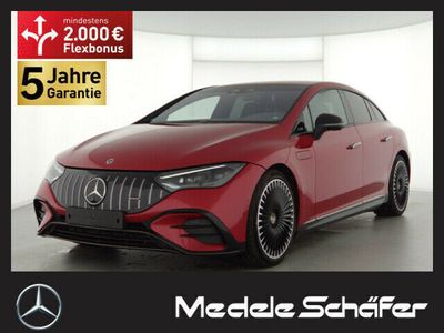 gebraucht Mercedes EQE AMG 53 EQE 534M+ Night HyperScreen 21" AHK Sitzkli