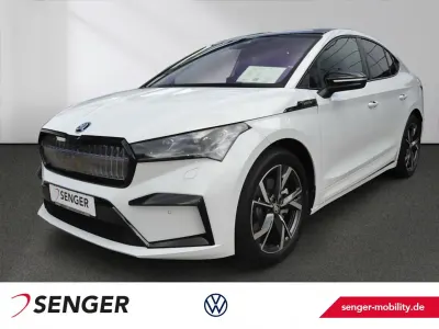 Brugt Skoda Enyaq iV SportLine 210 kW (286 HK) 2025 Hvid SUV