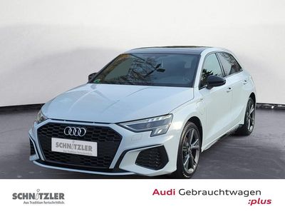 Weiss Gebraucht 2020 Audi A3 Sportback e-tron S-Line Kleinwagen | 24.480 € (Fairer Preis)
