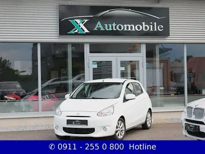 Gebraucht Mitsubishi Space Star 80 PS (58 kW) 2014 Weiß Van / Kleinbus