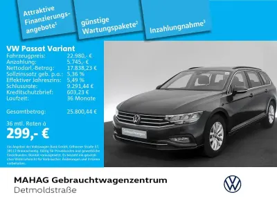 Gebraucht VW Passat Business 150 PS (110 kW) 2023 Mangangrau metallic Kombi