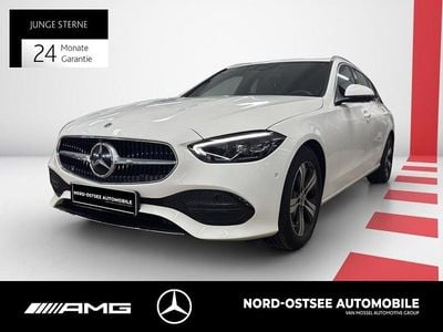 Gebraucht Mercedes C180 Avantgarde 170 PS (125 kW) 2024 Unilack polarweiß Kombi