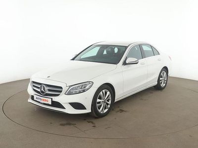 Gebraucht Mercedes C180 Avantgarde 156 PS (114 kW) 2019 Weiß Limousine