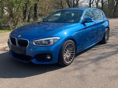 Usata BMW 116 M Sport 109 CV (80 kW) 2016 Blu Utilitaria