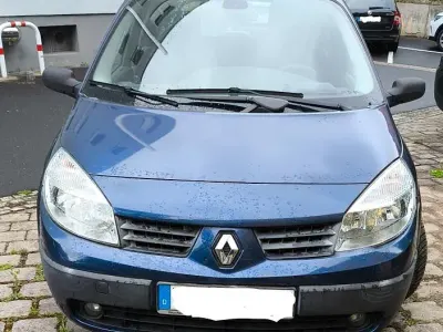 Gebraucht Renault Scénic Authentique 113 PS (83 kW) 2003 Blau Van / Kleinbus