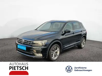 Gebraucht VW Tiguan R-line 150 PS (110 kW) 2017 Deep black perleffekt SUV