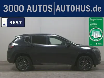 Gebraucht Jeep Compass 241 PS (177 kW) 2021 Carbon black metallic clear coat (metallic) SUV