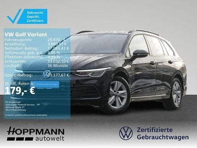 Schwarz Gebraucht 2021 VW Golf VIII Life Kombi | 20.970 € (Guter Preis)