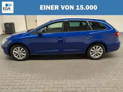 Gebraucht Seat Leon ST Style 116 PS (85 kW) 2018 Blau metallic Kombi
