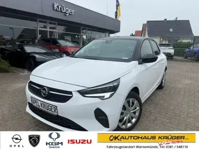 Gebraucht Opel Corsa-e Edition 100 kW (136 PS) 2022 Jade weiss/arktis weiss Kleinwagen