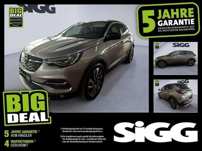 Gebraucht Opel Grandland X Ultimate 131 PS (96 kW) 2019 Kontrast grau (metallic) SUV