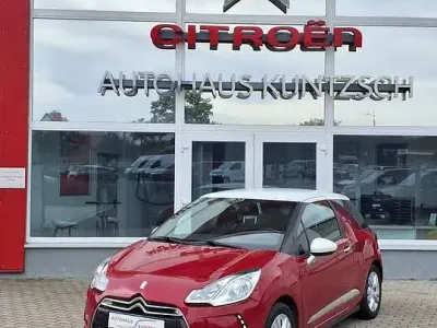 Gebraucht Citroën DS3 So Chic 82 PS (60 kW) 2016 Rubirot/dachfarbe opal weiss Kleinwagen