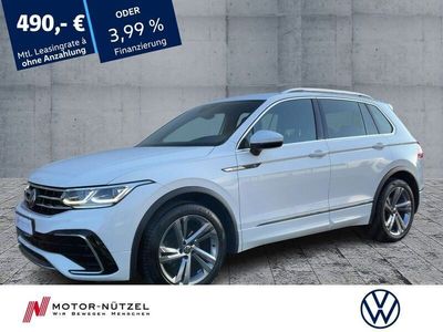 Pure white Gebraucht 2020 VW Tiguan R-line SUV | 29.660 € (Teuer)
