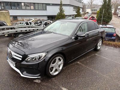 Gebraucht Mercedes C220 AMG line 170 PS (125 kW) 2014 Schwarz Limousine