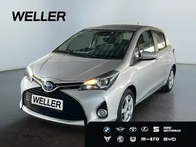 Brugt Toyota Yaris Hybrid Edition-S 101 HK (74 kW) 2016 Sølv Hatchback