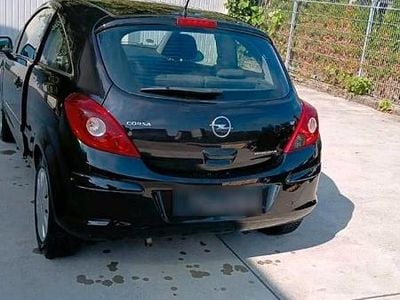 Gebraucht Opel Corsa 80 PS (58 kW) 2007 Schwarz Kleinwagen