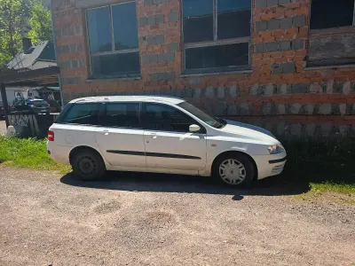 Gebraucht Fiat Stilo Wagon 2003 Weiß Kombi