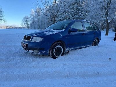 Gebraucht Skoda Fabia 75 PS (55 kW) 2006 Blau Kombi