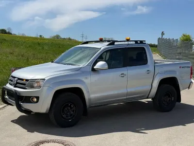 Second-hand VW Amarok 163 CP (119 kW) 2011 Argintiu Pickup