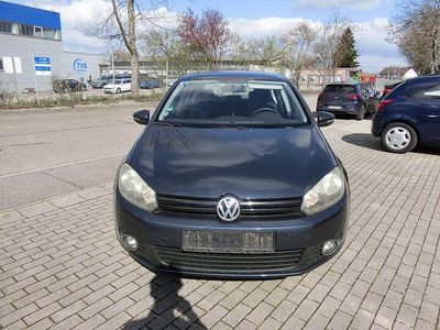 Usata VW Golf VI Trendline 105 CV (77 kW) 2011 Blu Utilitaria