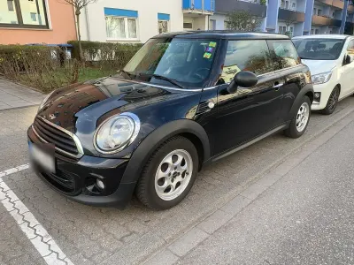 Gebraucht Mini ONE 98 PS (72 kW) 2012 Schwarz Kleinwagen