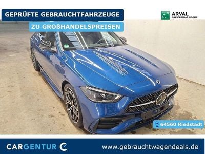 Gebraucht Mercedes C300 AMG line 258 PS (189 kW) 2022 Blau Limousine