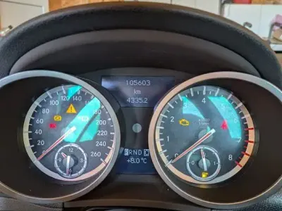 Gebraucht Mercedes SLK280 231 PS (169 kW) 2008 Schwarz Cabrio