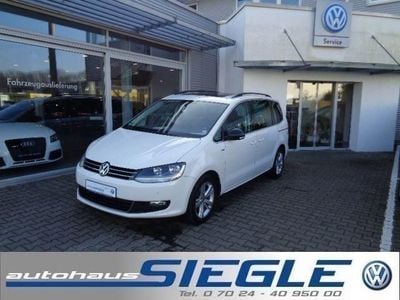 Gebraucht VW Sharan Match 170 PS (125 kW) 2012 Weiß metallic Van / Kleinbus