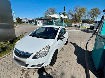 Gebraucht Opel Corsa 60 PS (44 kW) 2009 Weiß Kleinwagen