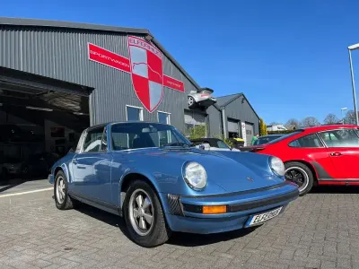Gebraucht Porsche 911 165 PS (121 kW) 1975 Blau Cabrio
