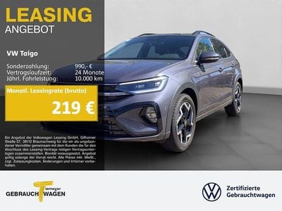 Brugt VW Taigo R-line 150 HK (110 kW) 2025 Grå SUV