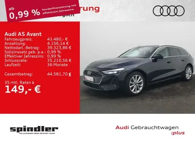Gebraucht Audi A5 Ambiente 204 PS (150 kW) 2025 Firmamentblau metallic Kombi