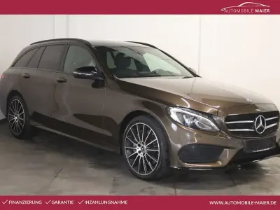 Używany Mercedes C250 AMG 204 KM (150 kW) 2017 Brązowy Kombi